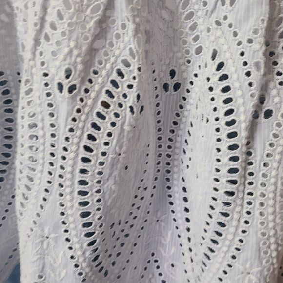 Joie Cerelia Eyelet Top in Light Blue - Picture 5 of 12